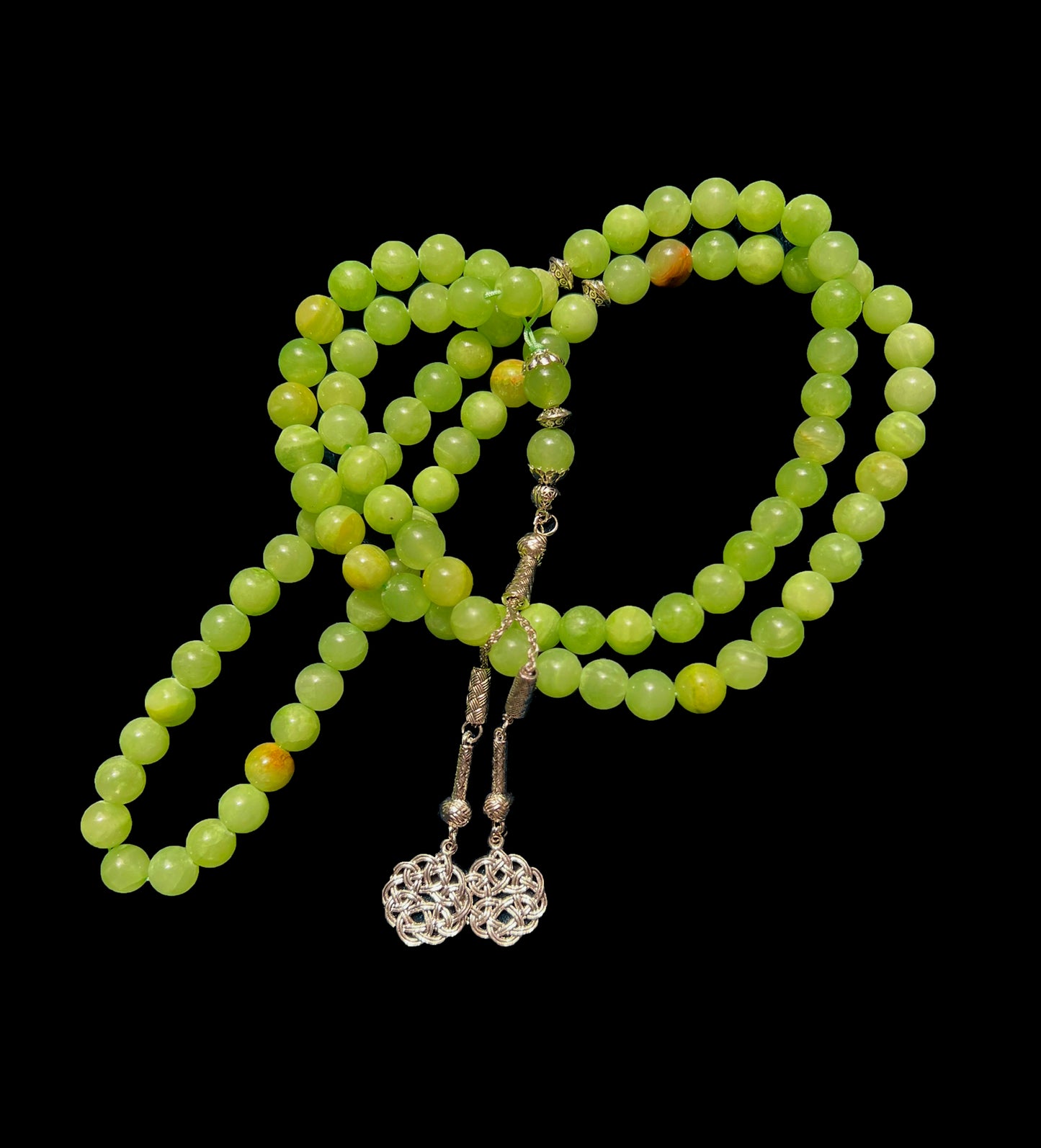 Sakina – Green Jasper Misbaha