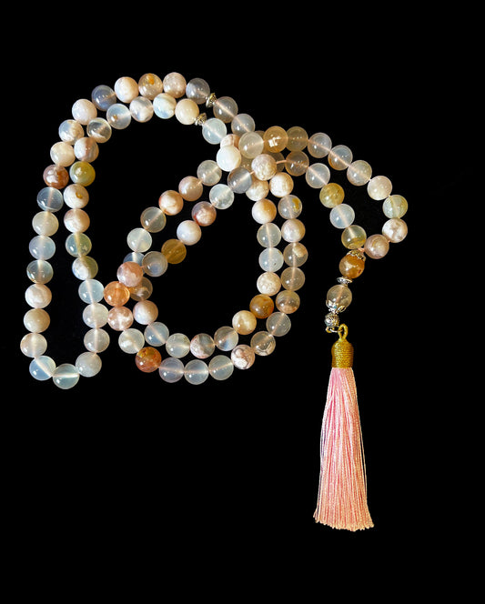 Tarbiya – Flower Agate Misbaha